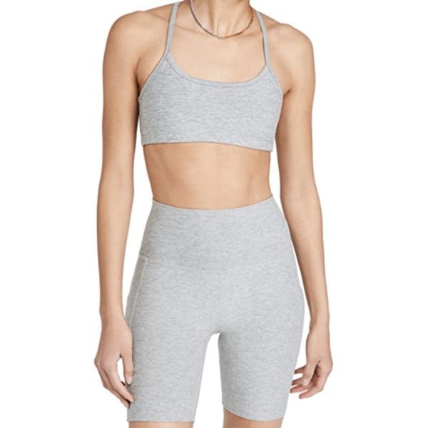 Spacedye Slim Racerback Sports Bra